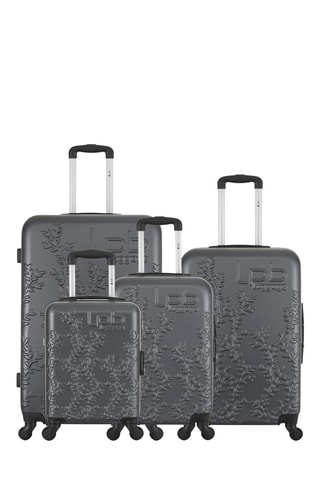 Set de 4 valises Naïs (XS/S/M/L) - 46/55/65/75 cm - Anthracite