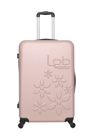 Set de 4 valises Eléonor (XS/S/M/L) - 46/55/65/75 cm - Rose clair