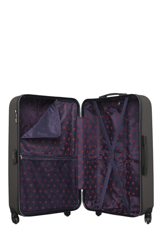 Set de 3 valises Eléonor (XS/S/L) - 46/55/75 cm - Marron foncé