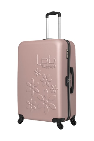 Valise grand volume Eléonor (L) - 75 cm - Rose clair