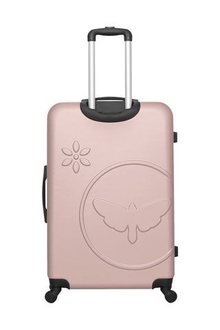 Valise grand volume Eléonor (L) - 75 cm - Rose clair