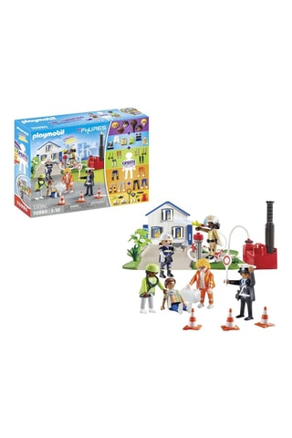 My Figures Socorristas Playmobil - 120 piezas - Desde 5 años
