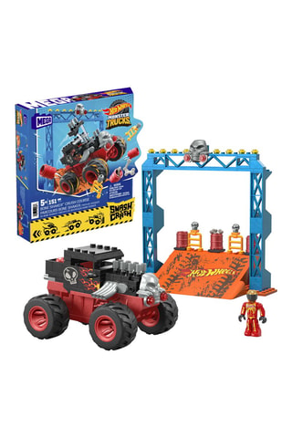 Juego de construcción Smash'n'Crash Bone Shaker Crush Course Mega Hot Wheels - Desde 6 años