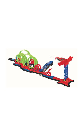 Circuito 5 loopings con accesorios - 34 piezas