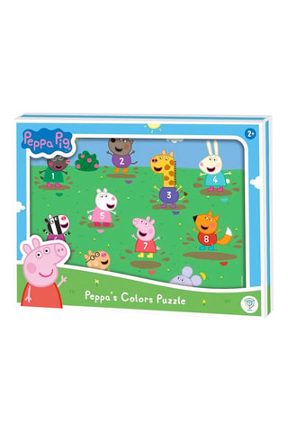 Puzle de madera Peppa Pig - 10 piezas - Desde 2 años