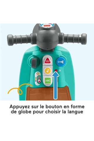 Escúter Aprendizaje progresivo Fisher-Price - Desde 1 año