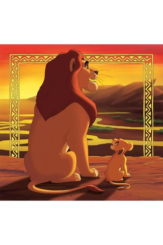 3 puzles El Rey León Disney - 3 x 48 piezas - Desde 5 años