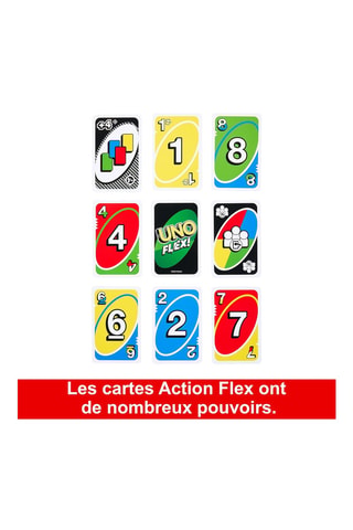 Jeu de cartes Uno Flex - Dès 7 ans