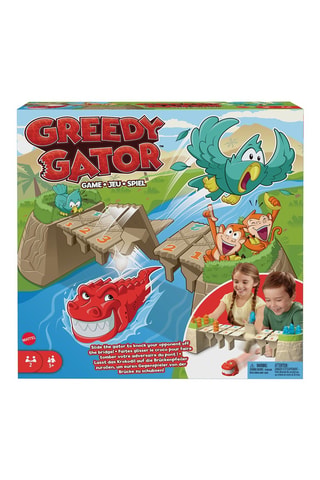 Jeu de société le Crocodile Gourmand - 12 pièces - Dès 5 ans