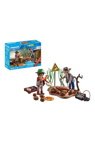Playmobil Excavación paleontológica - 41 piezas - Desde 4 años