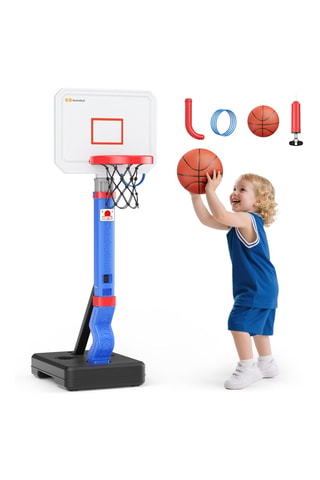 Canasta de baloncesto con pie - 3 piezas - Desde 3 años
