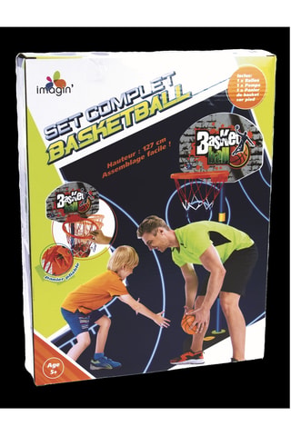 Canasta de baloncesto con pie - 3 piezas - Desde 3 años