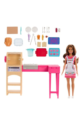 Juego Barbie Teresa cocina creativa - 25 piezas - Desde 3 años