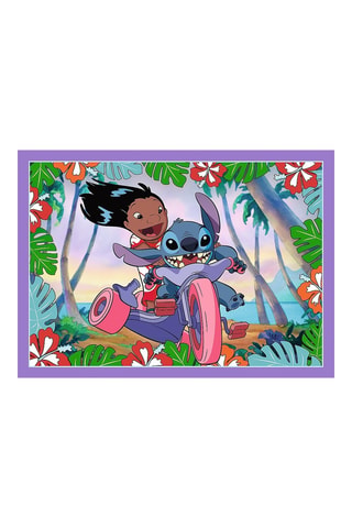 Puzle Lilo y Stitch Disney 4 en 1 - 207 piezas - Desde 4 años