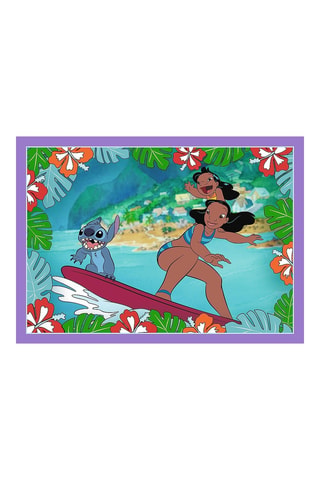 Puzle Lilo y Stitch Disney 4 en 1 - 207 piezas - Desde 4 años
