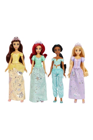Juego de 4 muñecas Princesas Disney - 4 piezas - Desde 3 años