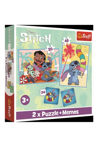 Estuche de puzles Lilo y Stitch Disney - 102 piezas - Desde 3 años