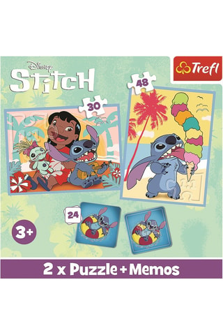 Estuche de puzles Lilo y Stitch Disney - 102 piezas - Desde 3 años