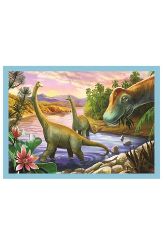 Puzle Dinosaurios 4 en 1 - 71 piezas - Desde 4 años