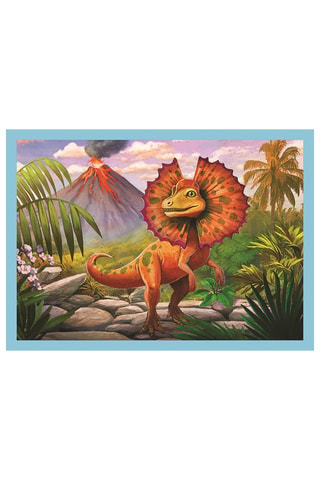 Puzle Dinosaurios 4 en 1 - 71 piezas - Desde 4 años