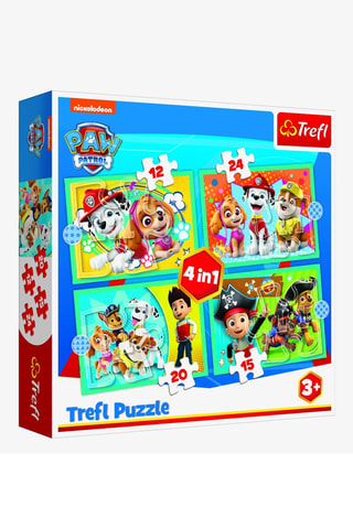 Puzle La Patrulla Canina 4 en 1 - 71 piezas - Desde 3 años