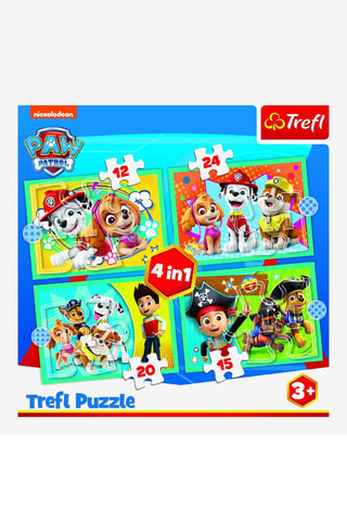 Puzle La Patrulla Canina 4 en 1 - 71 piezas - Desde 3 años