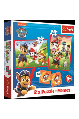 Estuche de puzles La Patrulla Canina - 102 piezas - Desde 3 años