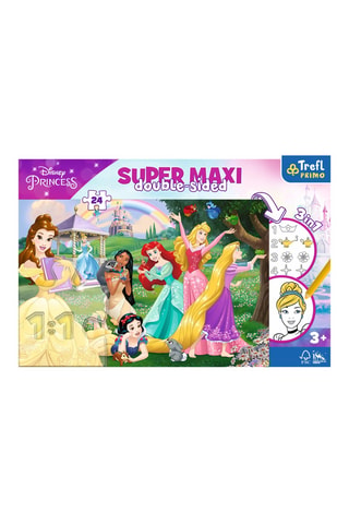 Puzle Princesas Disney 3 en 1 - 24 piezas - Desde 3 años