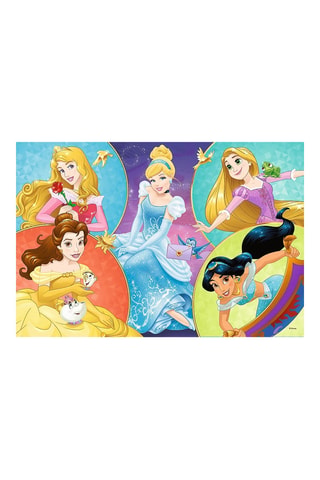 Puzle Princesas Disney 3 en 1 - 24 piezas - Desde 3 años