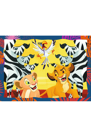 Puzle El Rey León 4 en 1 - 207 piezas - Desde 4 años