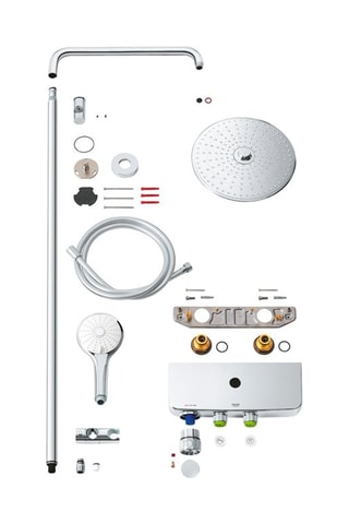 Colonne de douche avec mitigeur thermostatique Euphoria Smartcontrol System 260 Mono