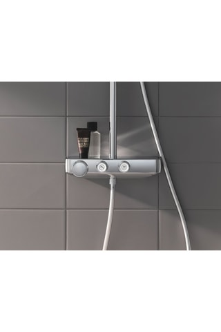Colonne de douche avec mitigeur thermostatique Euphoria Smartcontrol System 260 Mono