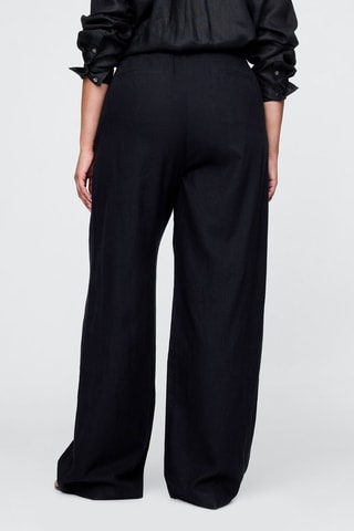 Pantalón de lino - Negro