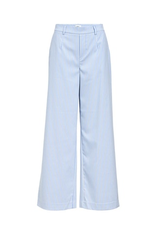 Pantalón wide leg - Azul claro - Selected