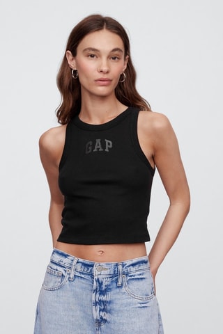 Crop top - Negro