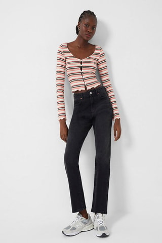 Top Saydie - Blanco y rosa