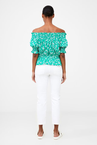 Top Shirred - Verde