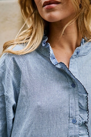 Vestido camisero Romy - Azul