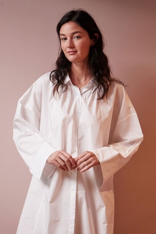 Vestido camisero Reef - Blanco