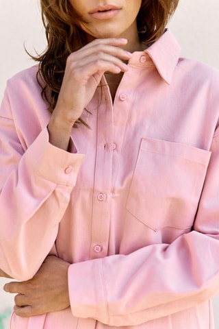 Vestido camisero Rime - Rosa