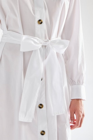 Vestido camisero Southside - Blanco