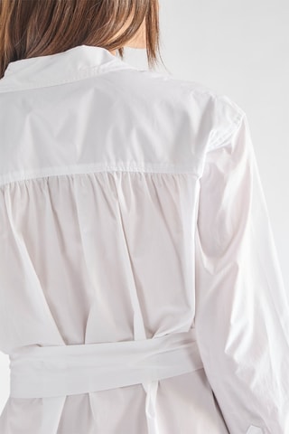 Vestido camisero Southside - Blanco