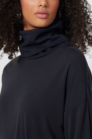 Vestido jersey Renya - Negro
