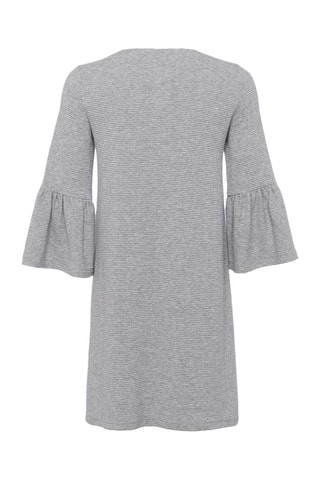 Vestido recto Paros - Gris claro jaspeado