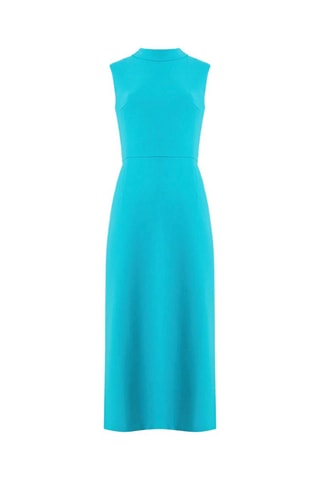 Vestido midi Echo - Turquesa