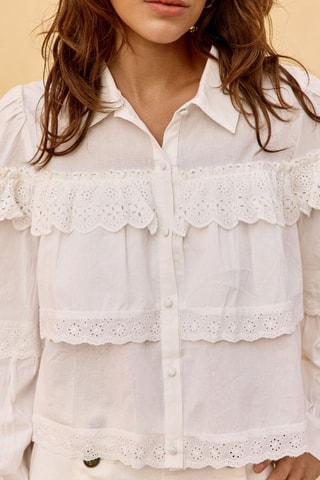 Camisa Charlotte - Blanco