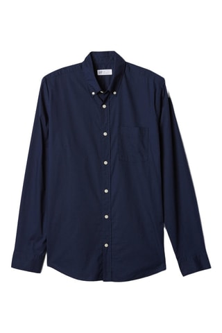 Camisa slim fit - Azul marino
