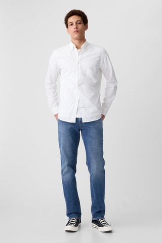 Camisa slim fit - Blanco