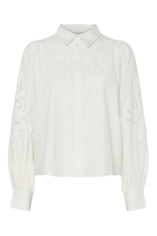Camisa de algodón orgánico - Blanco - Selected