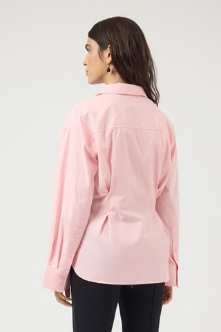 Camisa de algodón orgánico - Rosa - Selected